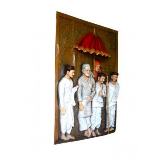 Buy Shirdi Sai Baba 3D Mural Online